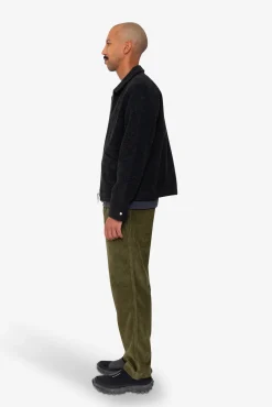 Signal Blouson - Charcoal Wool Twill