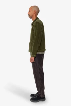 Signal Blouson - Olive Chunky Cord