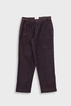 Signal Pant - Black Grape Chunky Cord