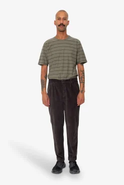 Signal Pant - Black Grape Chunky Cord