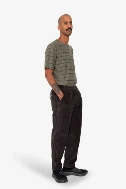 Signal Pant - Black Grape Chunky Cord