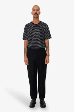 Signal Pant - Black Slub