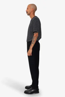 Signal Pant - Black Slub