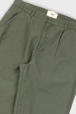 Signal Pant - Dark Olive Slub