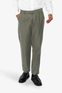 Signal Pant - Dark Olive Slub