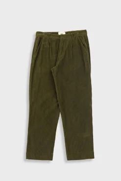 Signal Pant - Olive Chunky Cord