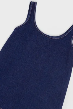 Slip Dress - Indigo Denim