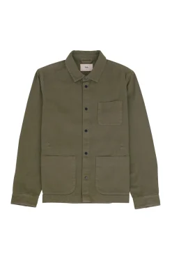 Twill Assembly Jacket - Olive