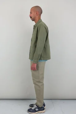 Twill Assembly Jacket - Olive