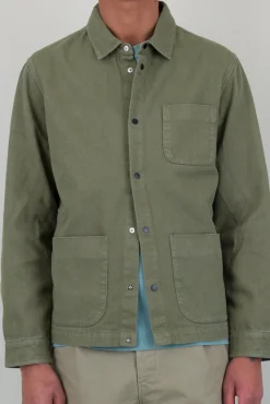 Twill Assembly Jacket - Olive