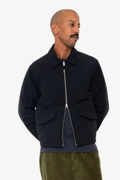 Wadded Bomber - Black Ripstop Nylon
