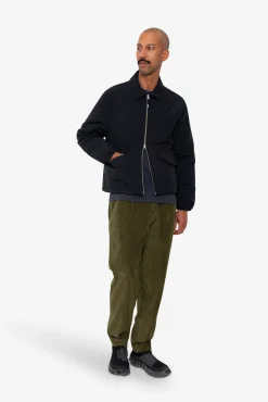 Wadded Bomber - Black Ripstop Nylon