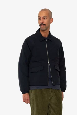 Wadded Bomber - Black Ripstop Nylon
