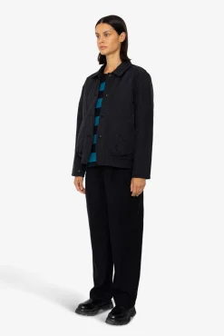 Wadded Prism Jacket - Black Nylon