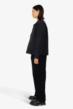 Wadded Prism Jacket - Black Nylon