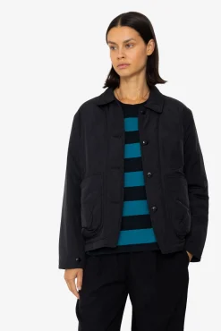 Wadded Prism Jacket - Black Nylon