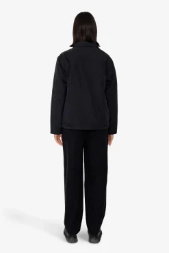 Wadded Prism Jacket - Black Nylon