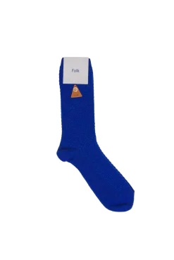 Waffle Socks - Cobalt