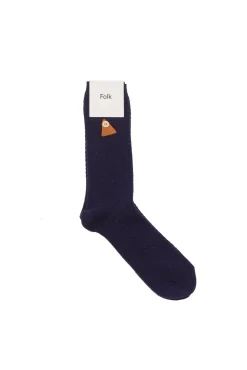 Waffle Socks - Navy