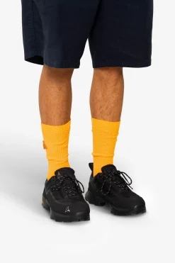 Waffle Socks - Pumpkin