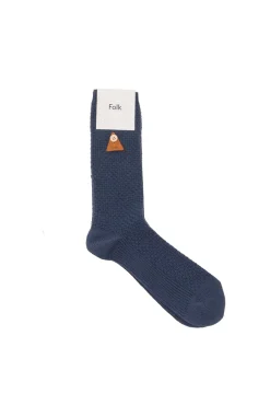 Waffle Socks - Soft Blue