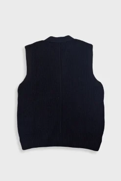 Waffle Vest - Black