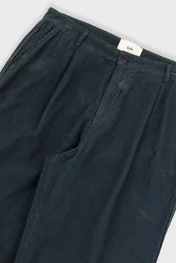 Wide Fit Trouser - Smoke Grey Cord