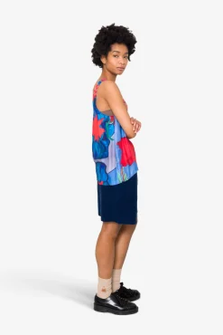 Wide Signal Shorts - Indigo Twill