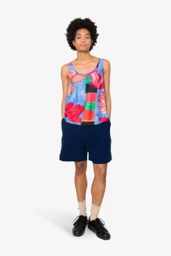 Wide Signal Shorts - Indigo Twill